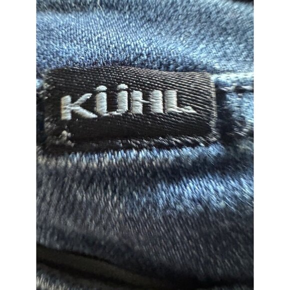 Kuhl Straight Leg Jeans Women's 30 Blue Denim Dark Wash High Rise 5 Pocket - Picture 9 of 9
